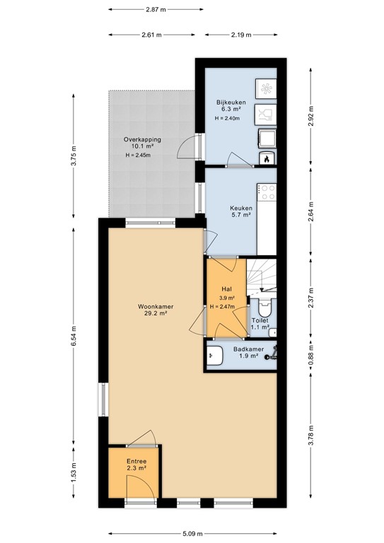 mediumsize floorplan